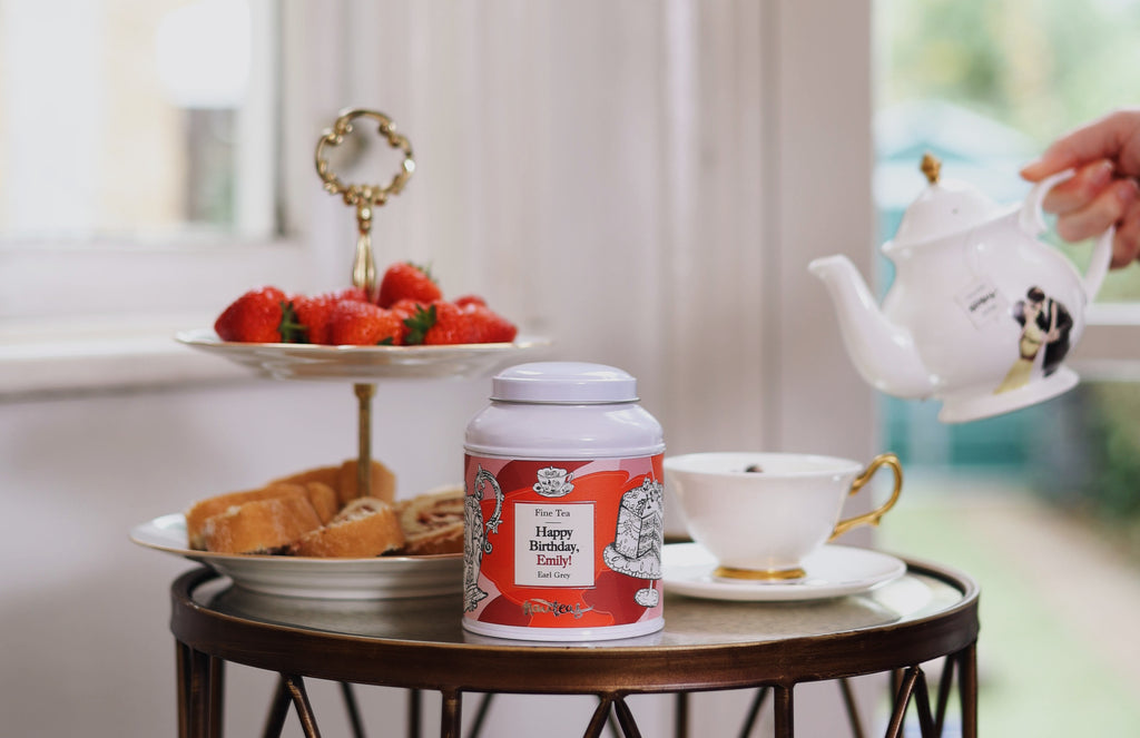 Personalised Tea Gift Caddy with Your Message